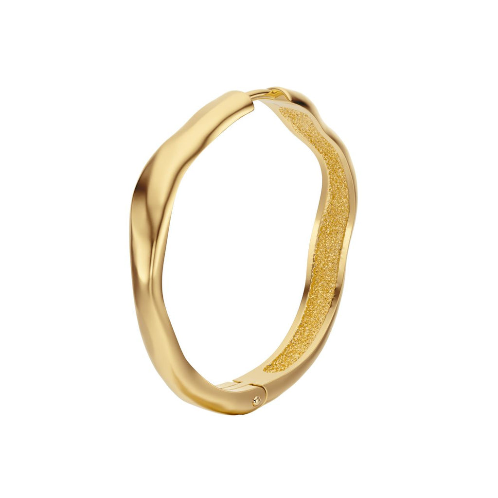Nesoi hoops earrings in gold