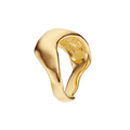 Nesoi ring - stackable gold band for everyday luxury