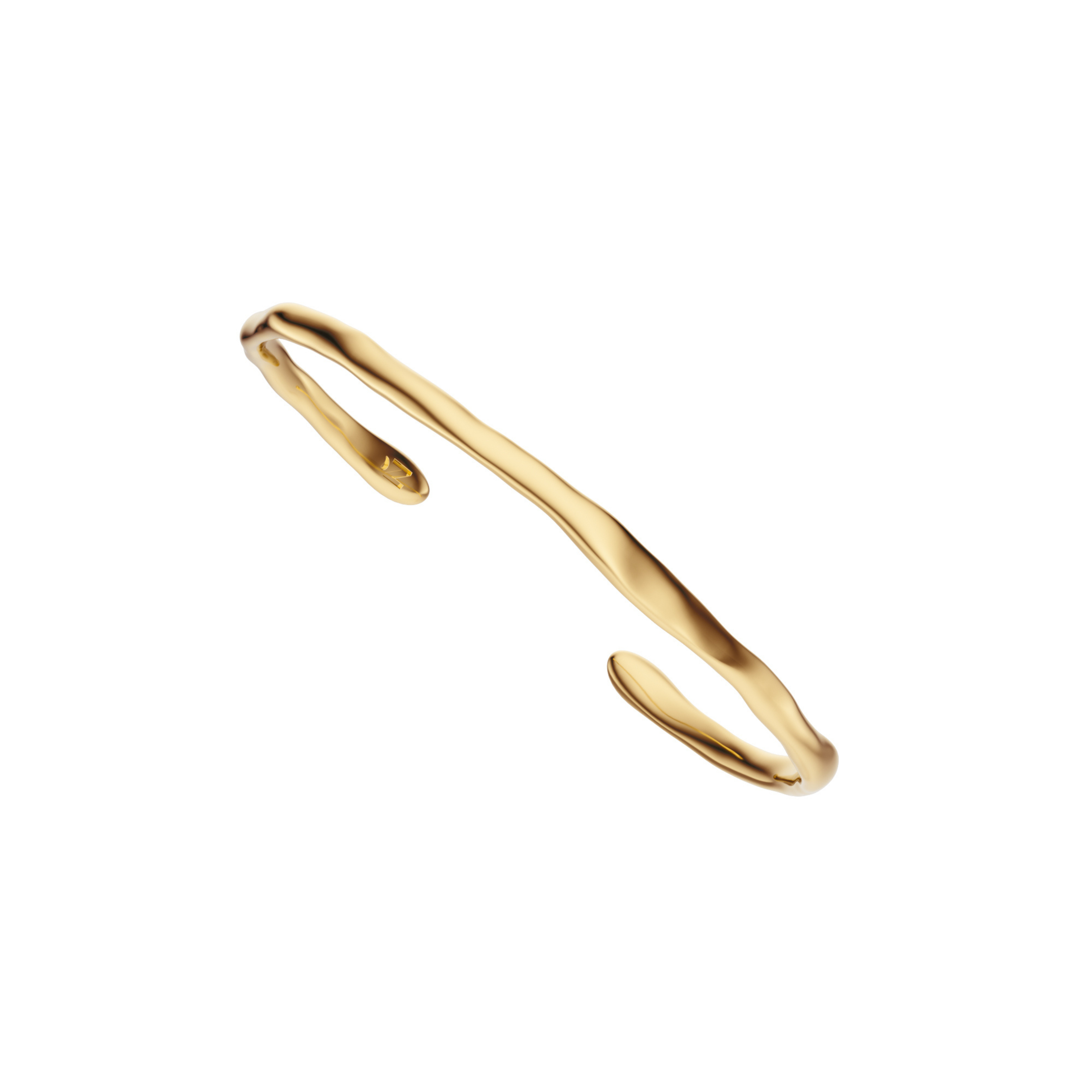 Nyx cuff - delicate gold bracelet for everyday wear