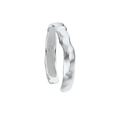 Ourea cuff - silver bracelet with a textured sculptural surface inspired by mountains and volcanic landscapes.  